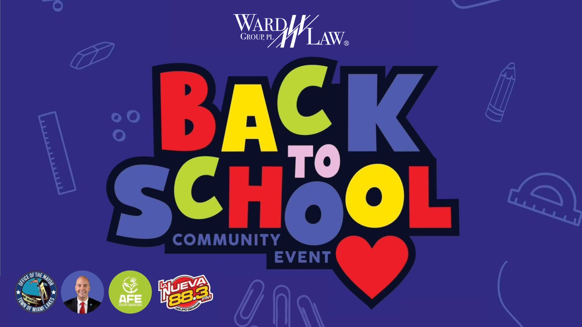 Back to School Community Event hosted by Mayor Cid