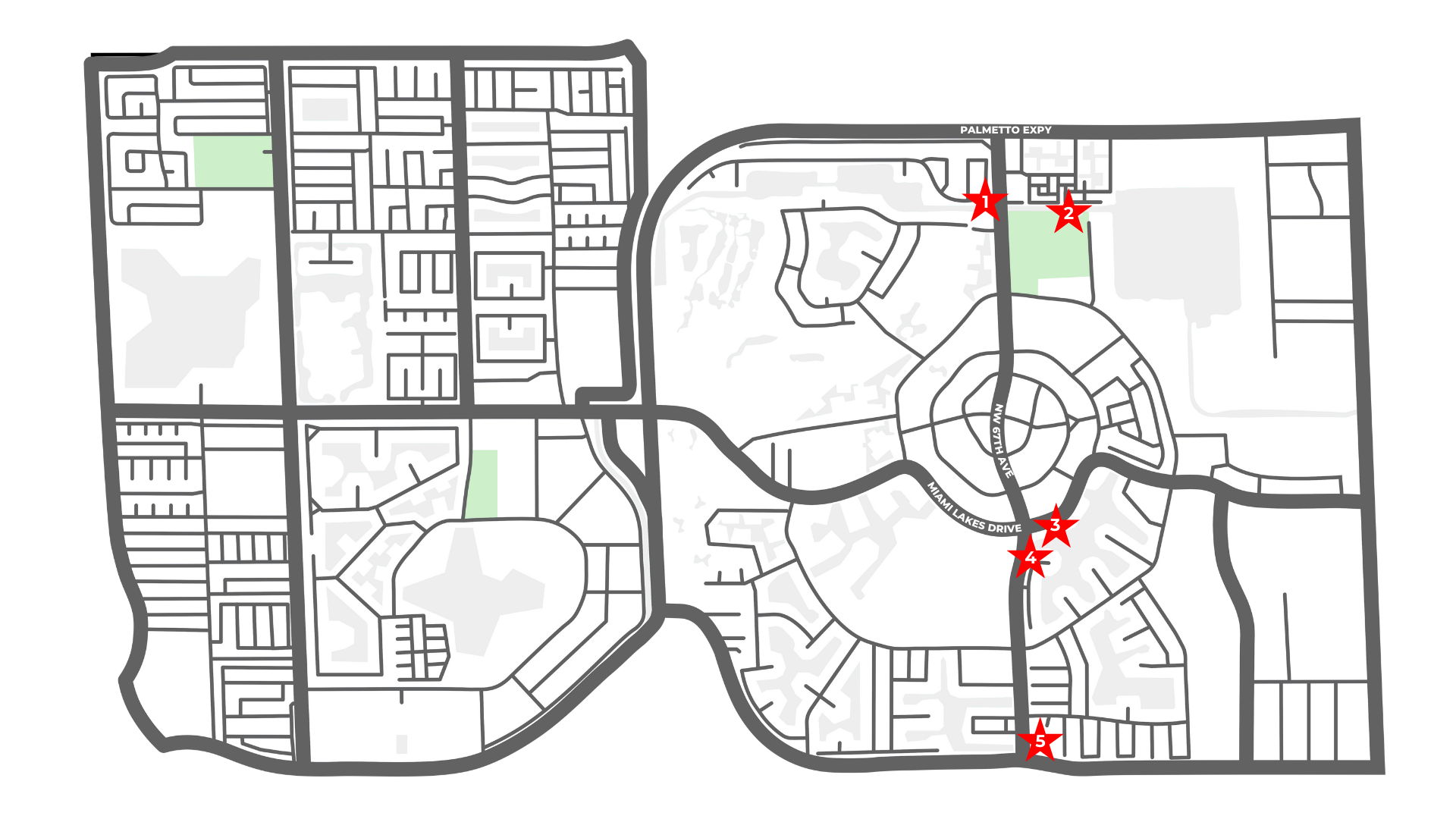 Town Life Ring Map